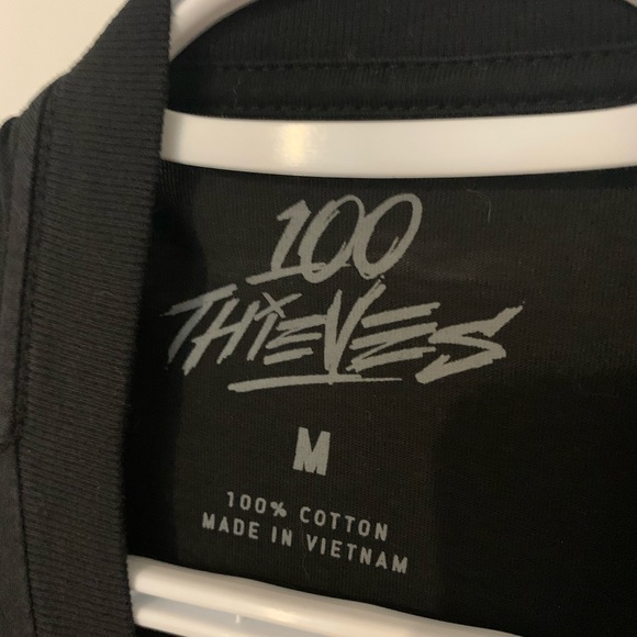 100 Thieves Signature Long Sleeve T Shirt - Picture 2 of 3